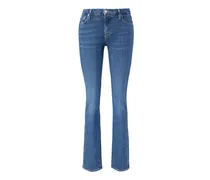 Slim-Fit Jeans 'Kimmie Straight' Mittelblau