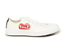Sneaker 'Converse Chucks Low' Weiß/Rot