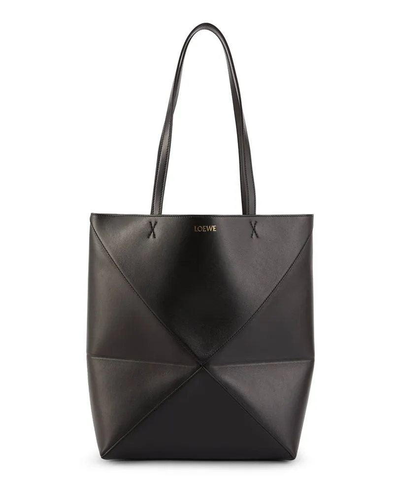 Loewe Shopper 'Puzzle Tote Schwarz