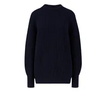 Woll-Pullover 'Venise' Marineblau