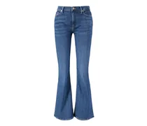 Classic-Flare Jeans 'HW Ali' Mittelblau