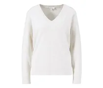 Cashmere-Pullover 'Weekend' mit V-Neck Hellgrau