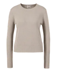 ALLUDE Cashmere-Pullover Beige