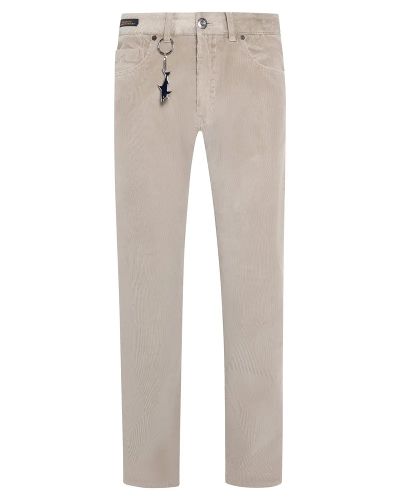Paul & Shark Weiche Cordjeans in Beige