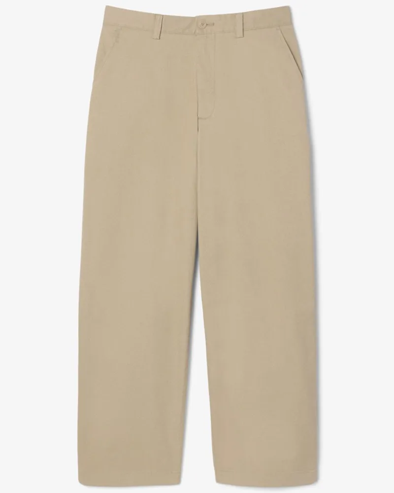 Lacoste Chino mit Stretchanteil, Loose Fit in Beige