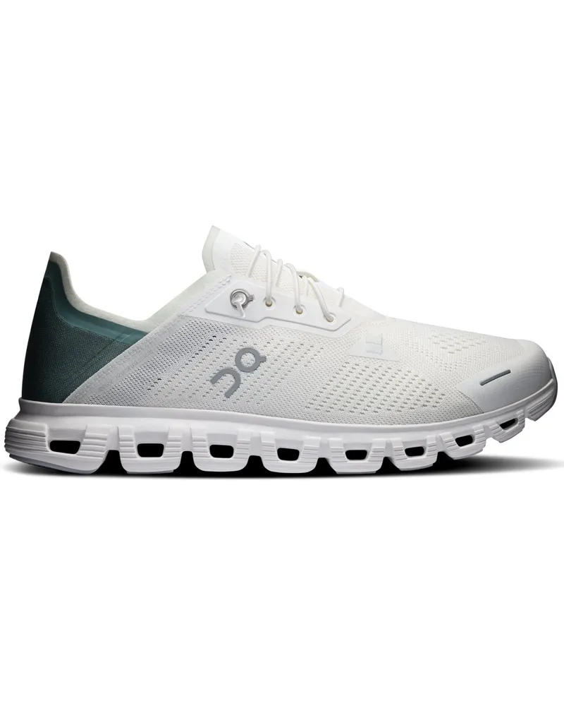 ON Federleichter Runner-Sneaker Cloud 6 Coast mit einklappbarer Fersenkappe in Natur