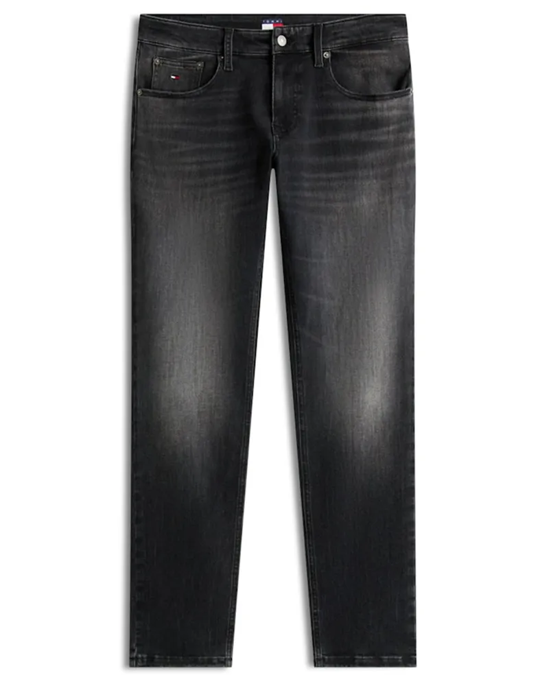 Tommy Hilfiger Jeans Scanton in Stretch-Qualität, Slim Fit in Anthrazit