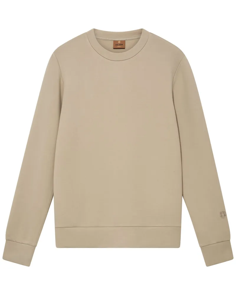 Mos Mosh Sweatshirt in Jersey-Qualität in Beige