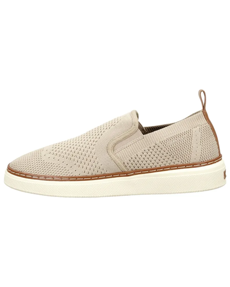 Gant Elastische Slipper aus Mesh mit Sneaker-Sohle Beige