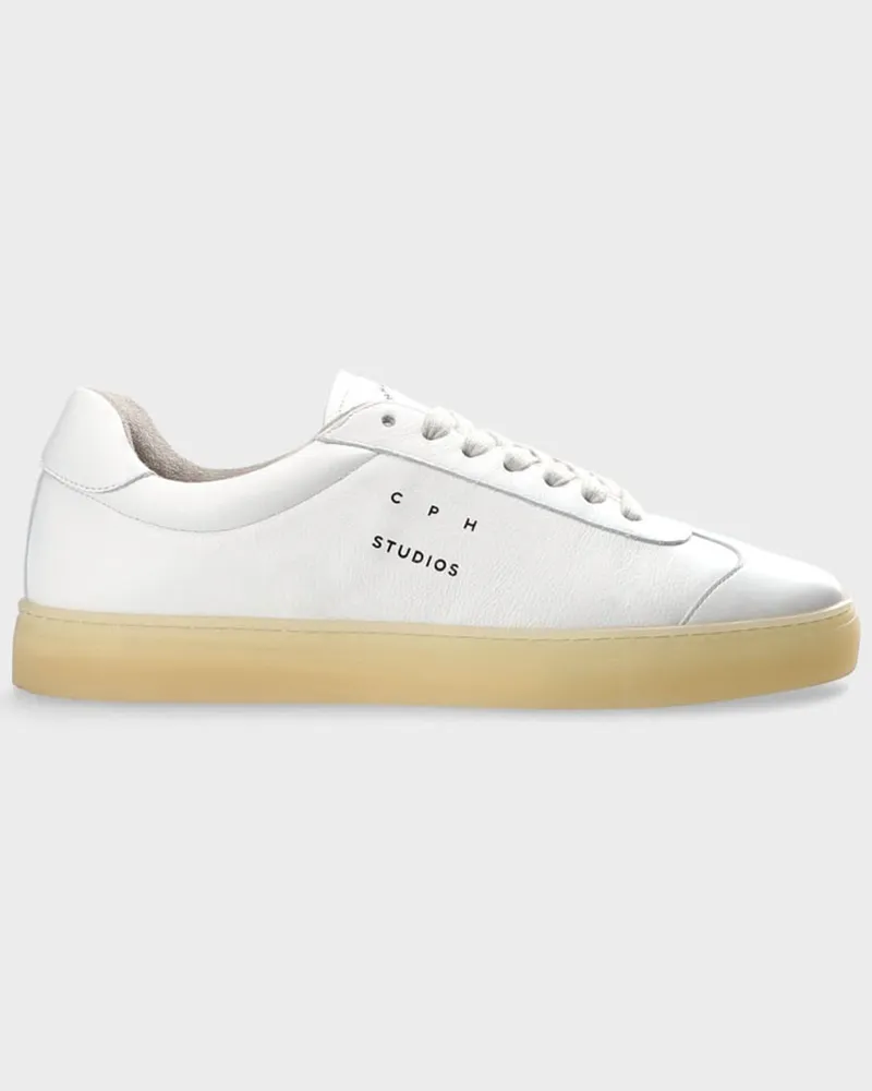 Copenhagen Allrounder-Sneaker aus Nappaleder in Weiß