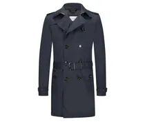 Zweireihiger Trenchcoat mit heraustrennbarem Stepp-Futter in