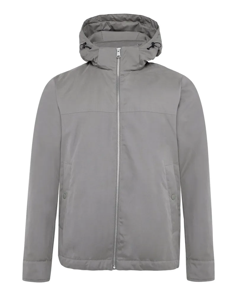 Marc O'Polo Wasserabweisende Allround-Jacke mit abtrennbarer Kapuze in Grau