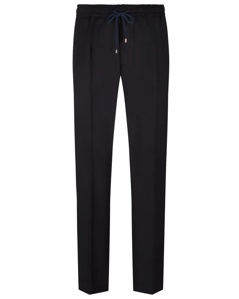 Briglia 1949 Wollhose aus Reda Active-Schurwolle mit Bundfalte in Marine