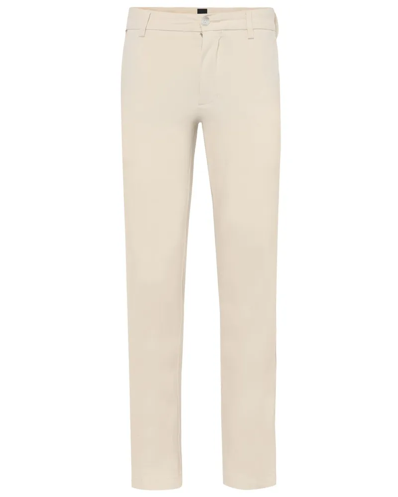 HUGO BOSS 4 Way Stretch-Hose Kane, Regular Fit in Beige