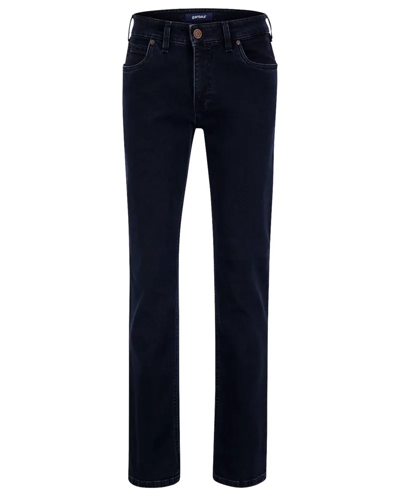 Atelier GARDEUR Jeans Batu mit Stretch und dezenter Waschung, Modern Fit in Schwarzblau