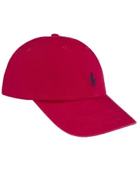 Ralph Lauren Cap aus Baumwolle mit Logo-Stickerei Rot