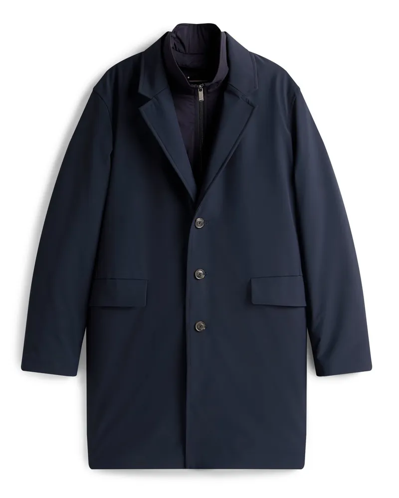 Tommy Hilfiger Wasserabweisender Performance-Mantel in Marine