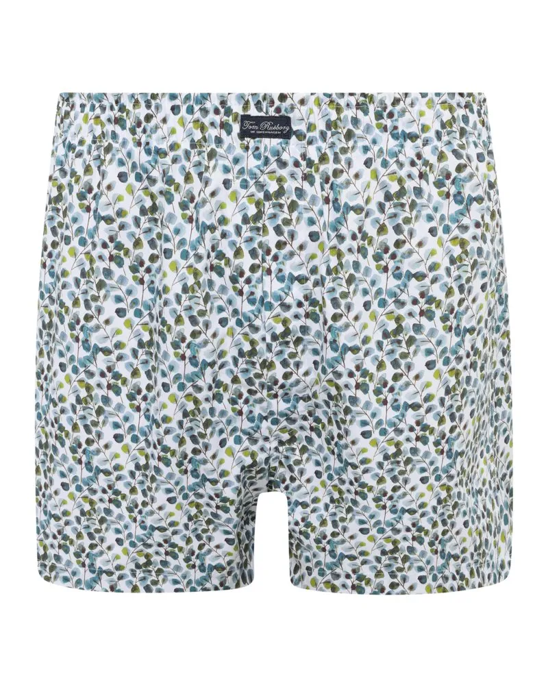 Tom Rusborg Boxershorts aus Baumwolle mit floralem Print in Multicolor