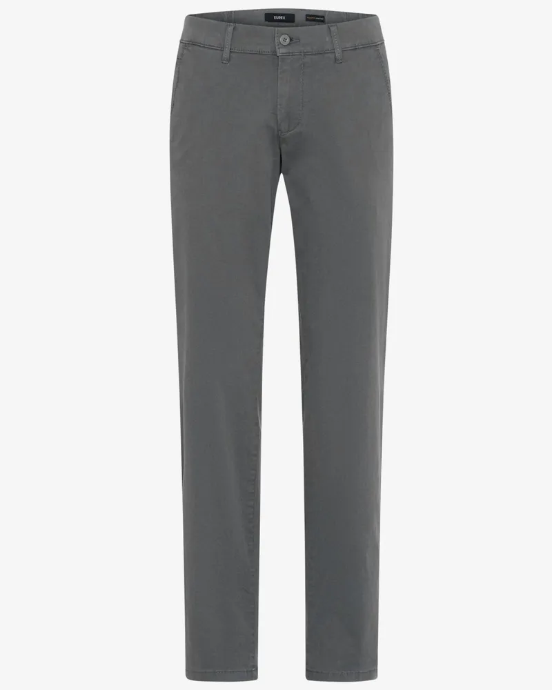 Eurex by Brax Chino Thilo mit Lyocell und Stretch, Regular Fit in Anthrazit
