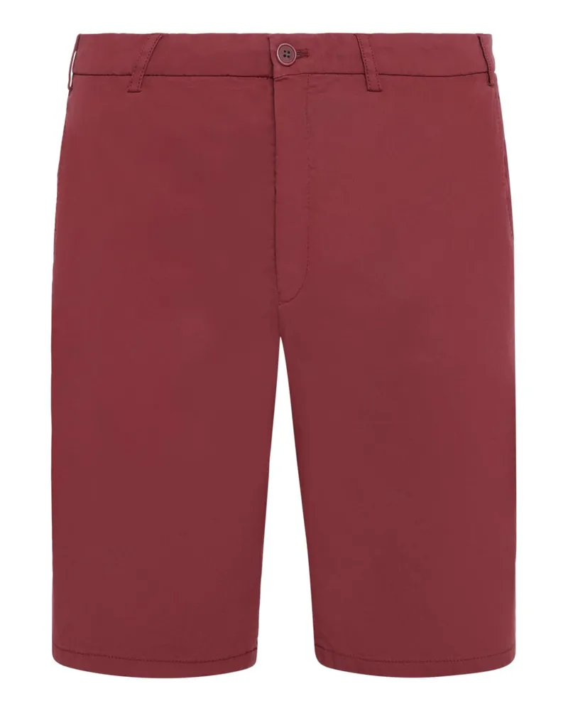 Hiltl Summer Popeline-Shorts Parmino mit Lyocell, Regular in Rot