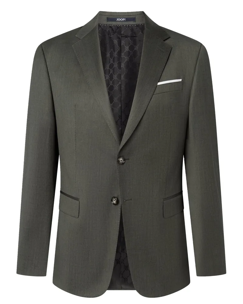 JOOP! Anzugsakko aus einem Wollmix mit Stretch, Slim Fit in Grün
