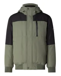 Tommy Hilfiger Bomberjacke mit Kapuze und Kontrast-Details Oliv