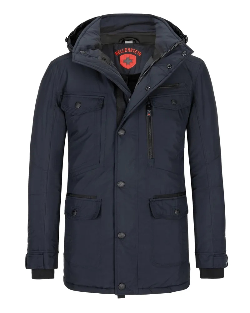 Wellensteyn Funktionsjacke Chester in Fieldjacket-Look mit softem Futter in Marine