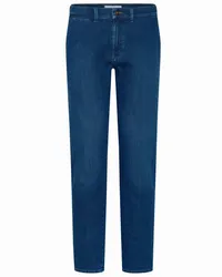 Brax Chino Fabio in Denim-Qualität mit Stretchanteil, Modern Fit Blau