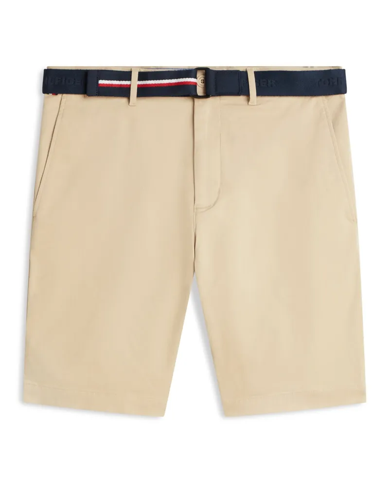 Tommy Hilfiger Bermudashorts Denton 9,5 mit Stretch, Regular Fit in Beige