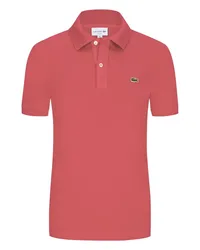 Lacoste Piqué-Poloshirt PH4012 Slim Fit, mit Krokodil-Aufnäher Rostrot