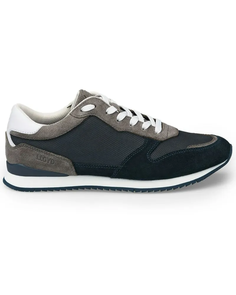 Lloyd Runner Sneaker Swift im Leder-Mix mit Variofootbed in Blau