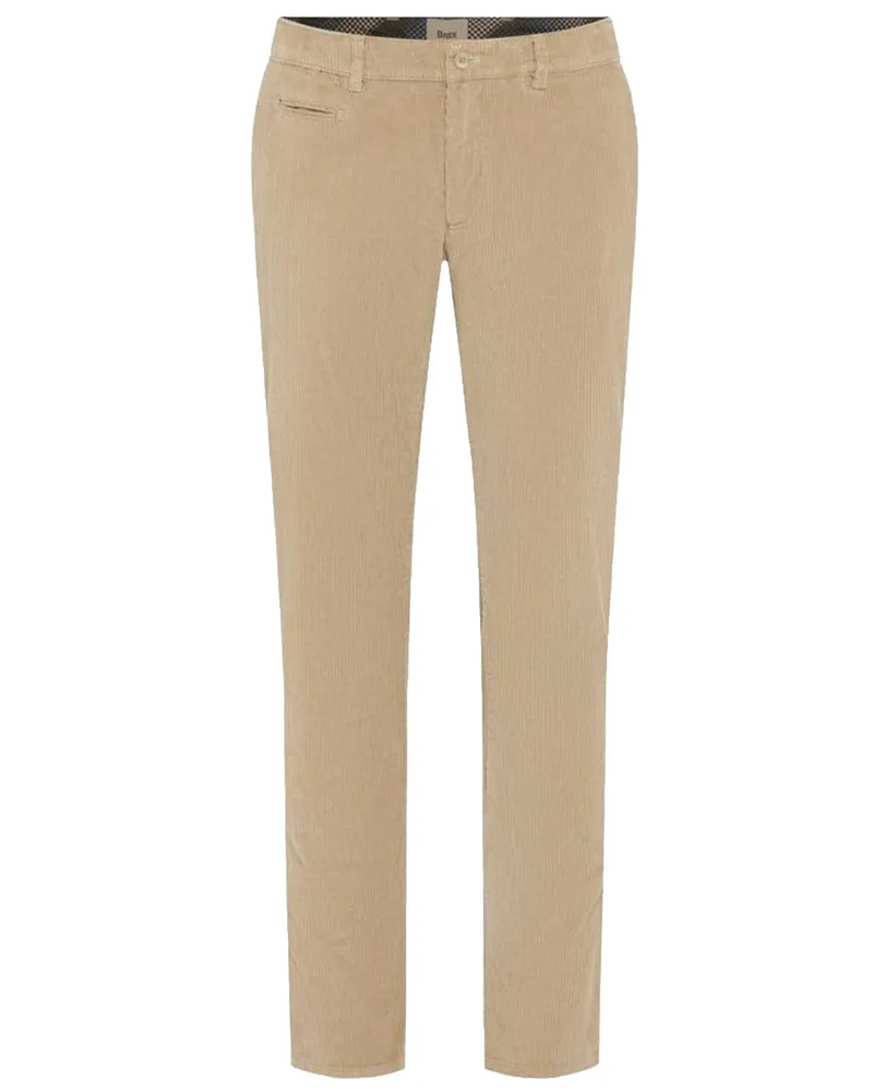 Brax Softe Cordhose Fabio mit Stretch, Modern Fit in Sand