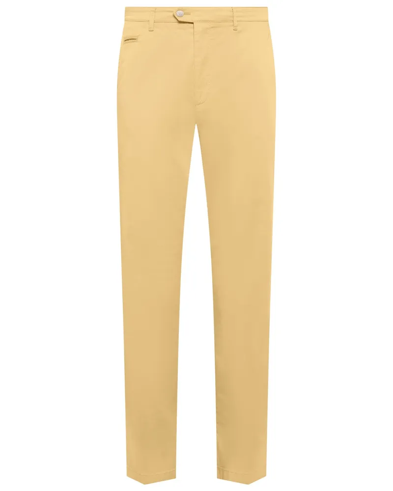 Brax Softe Chino Everest mit Stretch, Regular Fit in Gelb