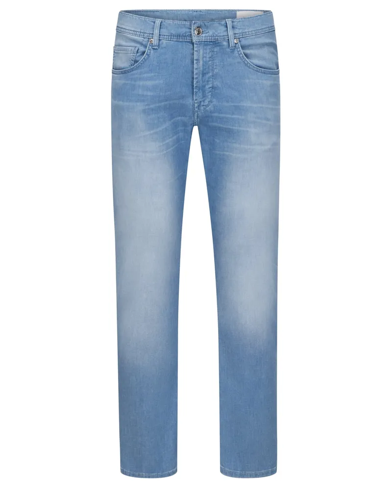 Baldessarini Softe Jeans Jack mit Iconic-Stretch und Used-Optik, Regular Fit Blau