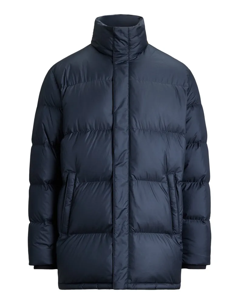 Ralph Lauren Steppjacke mit hohem Stehkragen in Marine