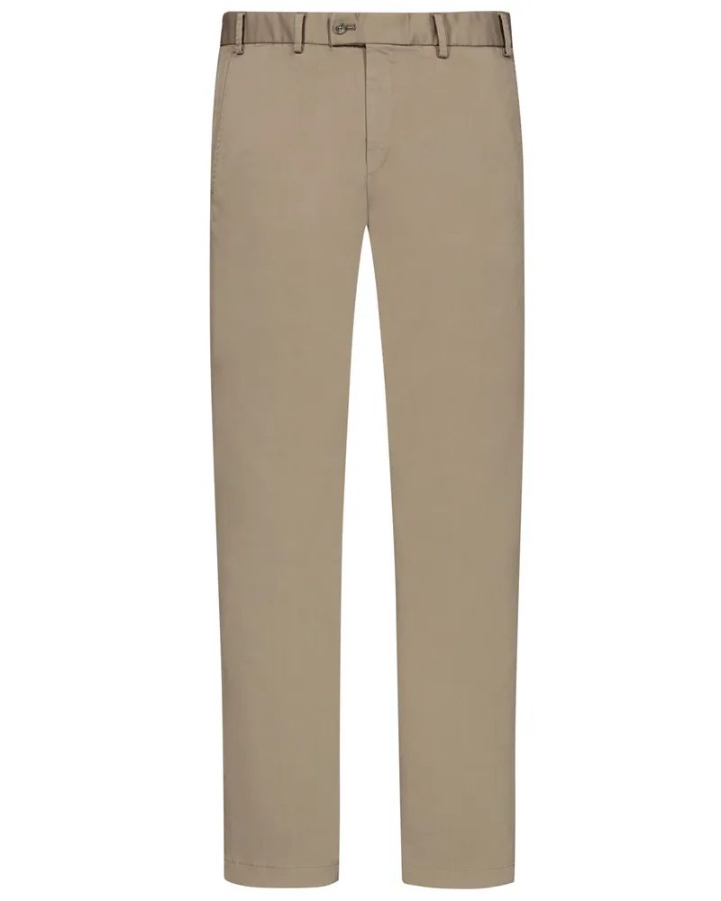 Hiltl Chino Tilo mit Stretchanteil, Slim Straight Fit in Beige