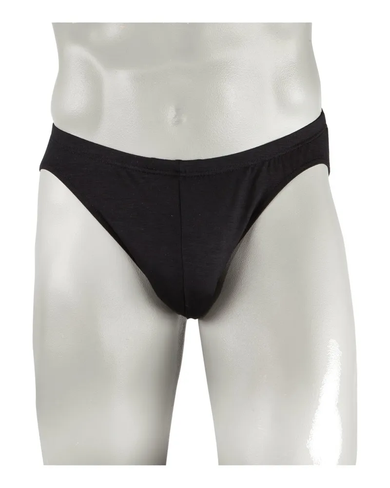 Zimmerli Slip mit Stretch Schwarz