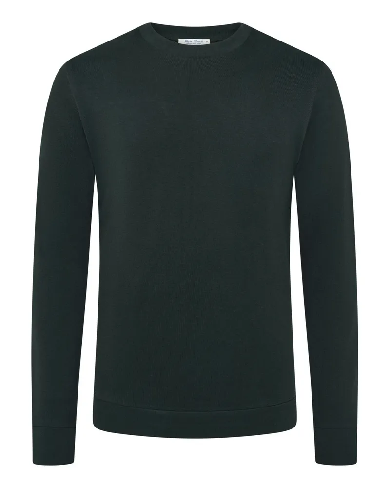 Stefan Brandt Edles Sweatshirt Eli aus Sea Island® Baumwolle und Kaschmir, Regular in Dunkelgrün