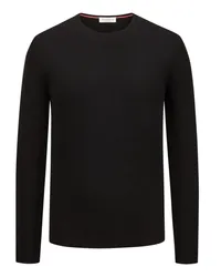 Phil Petter Pullover aus extrafeinem Merinowoll-Mix Schwarz