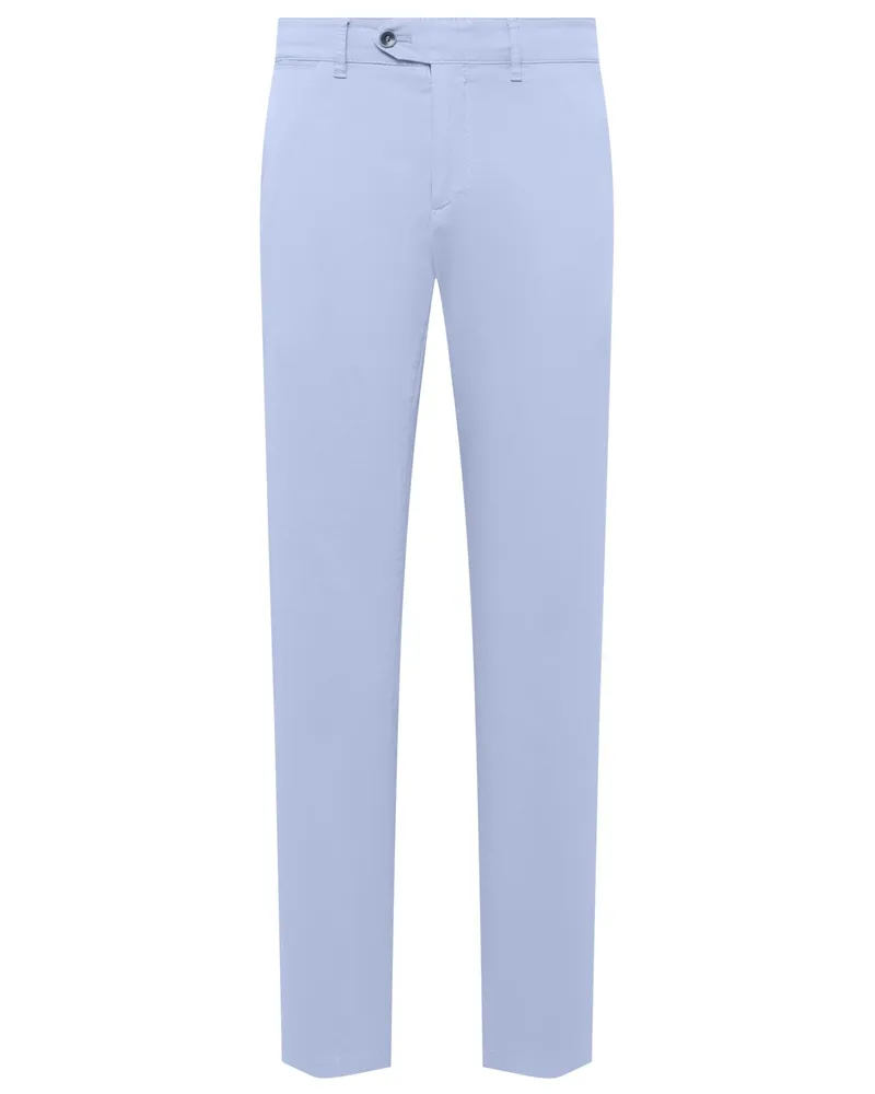 Eurex by Brax Leichte Chino Joe mit Lyocell und Stretch, Regular Fit in Blau