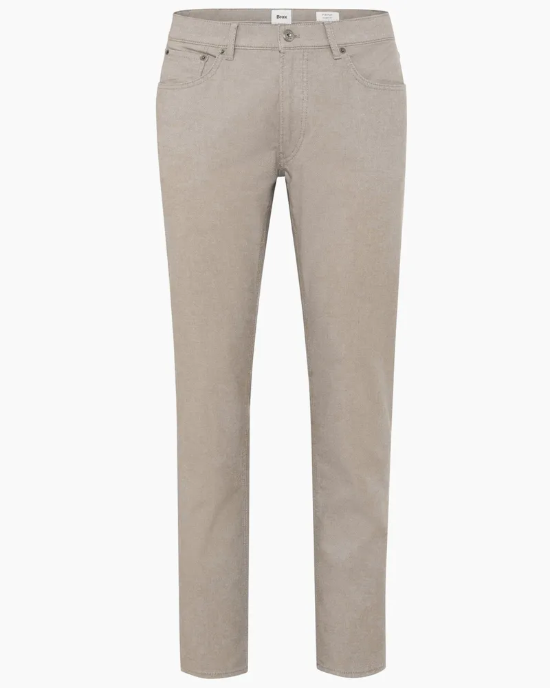 Brax 5 Pocket-Hose Woo.Look Chuck, Modern Fit in Beige