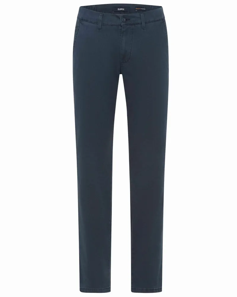 Eurex by Brax Chino Thilo mit Lyocell und Stretch, Regular Fit in Marine