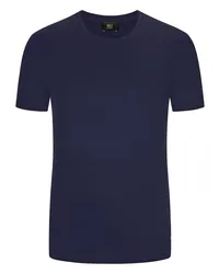 Eterna T-Shirt mit Lyocell-Anteil Marine