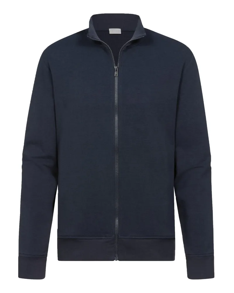 Mey Jersey-Sweatjacke mit Lyocell und Stretch in Marine