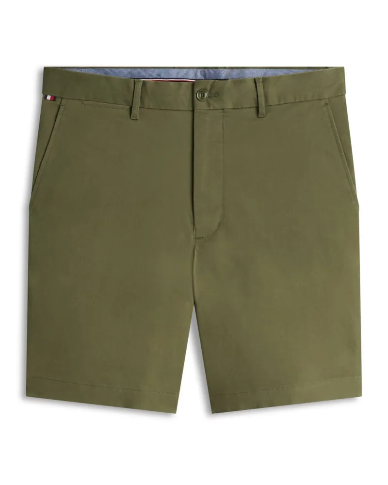 Tommy Hilfiger Shorts Dover in Twill-Qualität, Regular Straight in Oliv