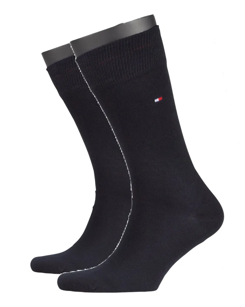 Tommy Hilfiger 2er Pack Socken im Baumwoll-Mix in Marine
