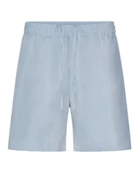 Drykorn Leichte Bermudashorts aus Leinen Hellblau