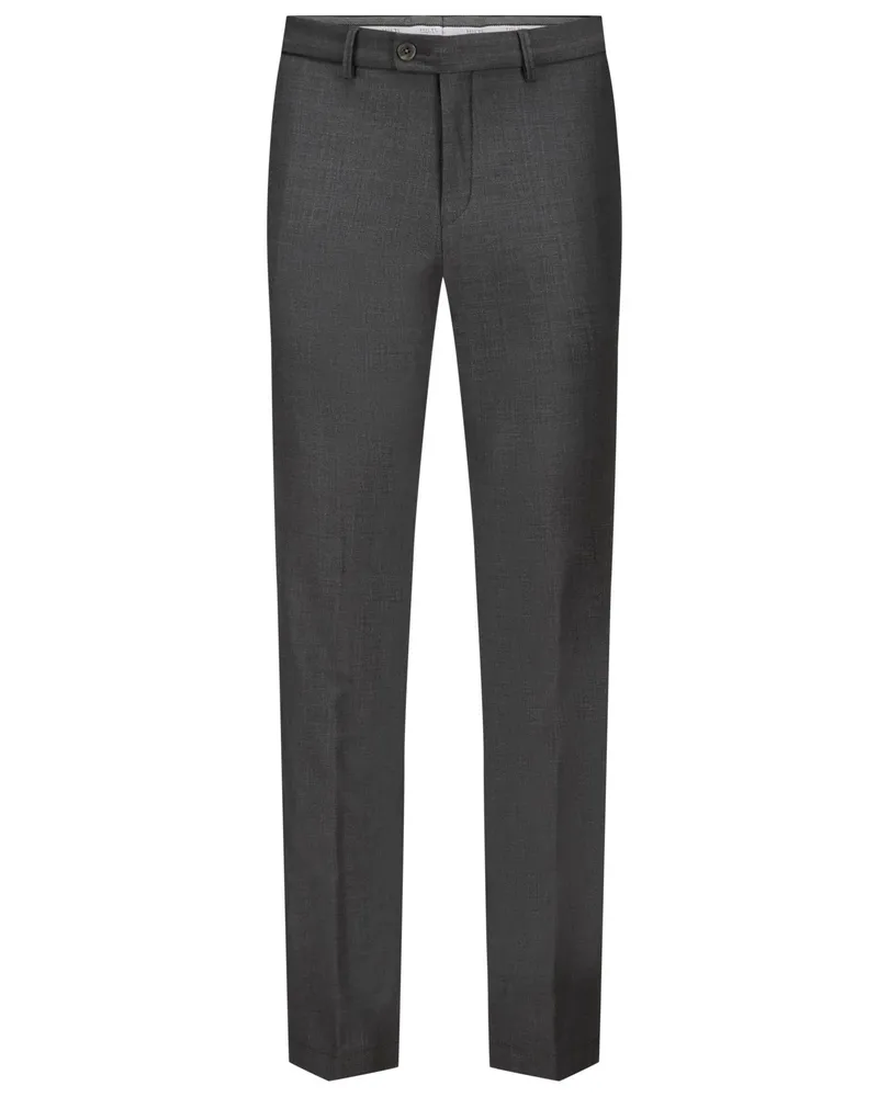 Hiltl Leichte Wollhose Tarent mit Stretchanteil, Slim Fit in Anthrazit