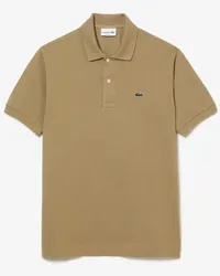 Lacoste Piqué-Poloshirt L1212 Classic Fit, mit kleinem Krokodil-Aufnäher Hellbraun