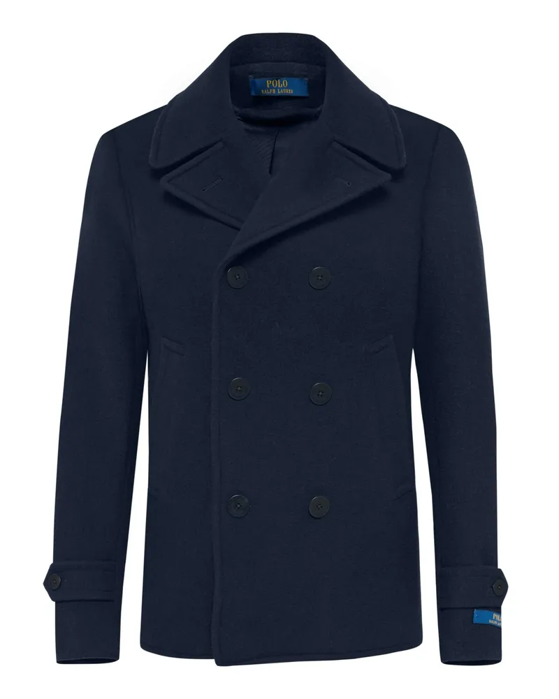 Ralph Lauren Cabanjacke aus einem Wollgemisch in Marine